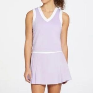 Prince Women's Fashion V-Neck Tennis Skort & Tank Set